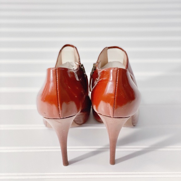 FENDI Open Toe Mesh Detail High Heel Pumps - Picture 8 of 12